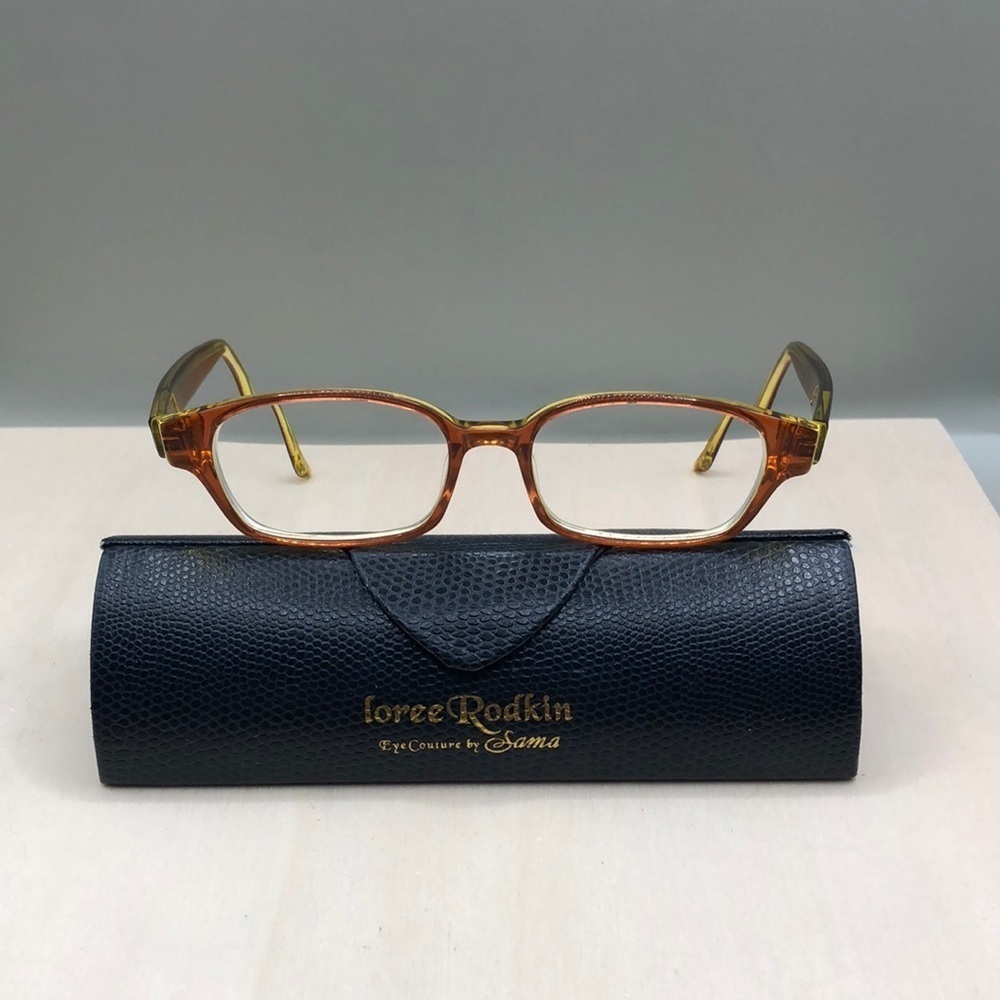 Loree Rodkin Eye Couture By Sama Evan Amber Frames 48-17-137